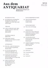 Aus dem Antiquariat