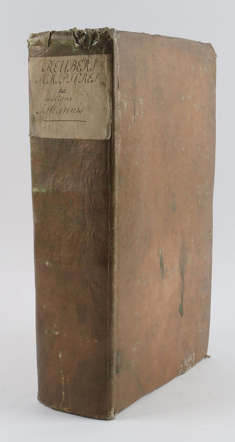 REUBER,J., Veterum scriptorum. Nova Editio. Frankfurt/M. 1726