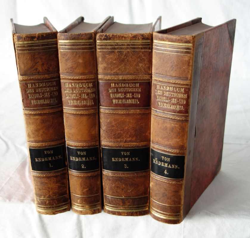 Endemann, Handbuch des deutschen Handelsrechts. 4 Bde. Leipzig 1881-84