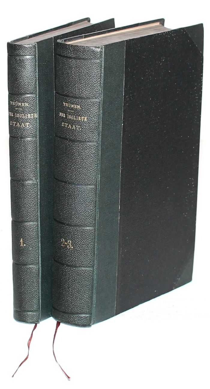 THÜNEN, Der isolirte Staat. 2 Bde. Berlin 1875