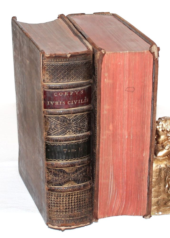 CORPUS IURIS CIVILIS. Gebauer-Spangenberg. Göttingen 1776-1797