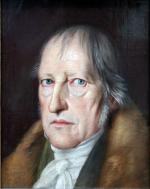 Porträt Hegels.