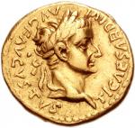 Münzporträt des Kaisers Tiberius