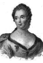 Porträt der Marquise de Créquy