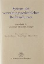 MENGER, Christian-Friedrich: Festschrift. Köln 1985