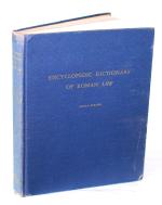 BERGER, Dictionary of Roman Law. Philadelphia 1953
