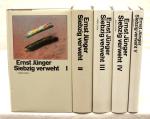 JÜNGER, Ernst, Siebzig verweht. 5 Bde. Stuttgart 1980-97