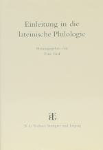 GRAF, Fritz (Hg.), Einleitung in die lateinische Philosophie. Stuttgart 1997