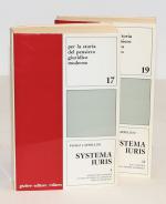 CAPPELINI, Paolo, Systema Iuris. 2 Bde. Milano 1984-85