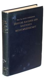 SINZHEIMER, Jüdische Klassiker. Amsterdam 1938