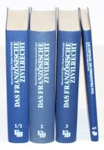 FERID/SONNENBERGER, Franz. Zivilrecht. 2.A. 4 Bde. Heidelberg 1986-94