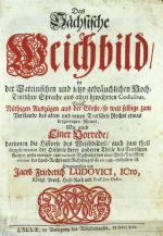 Ludovici, Das sächsische Weichbild. Halle 1721