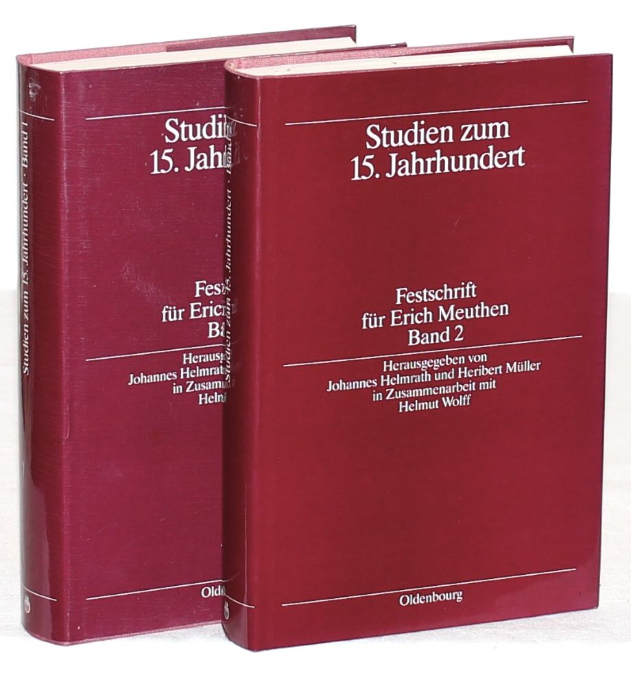 MEUTHEN, Studien zum 15. Jahrhundert. Festschrift. 2 Bde. München 1994