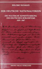 NA'AMAN, Der Dt. Nationalverein. Düsseldorf 1987