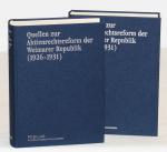 SCHUBERT, Aktienrechtsreform Weimarer Republik. 2 Bde. Frankfurt/M. 1999