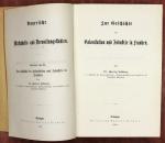 Schanz, Colonisation und Industrie in Franken. Erlangen 1884