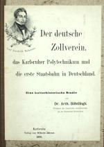 Böhtlingk, Carl Friedrich Nebenius. Karlsruhe 1899
