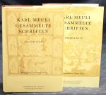 Karl Meuli, Gesammelte Schriften. 2 Bde. Basel 1975