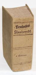 GÖNNER, Teutsches Staatsrecht. Landshut 1804
