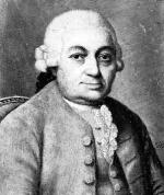 JUSTI, Johann Heinrich Gottlob von - Porträt