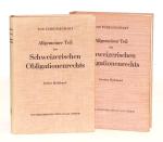 TUHR,A.v., Allg. Teil des schweiz. Obligationenrechts. 2.A. 2 Bde. Zürich 1942-44