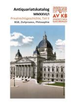 Privatrechtsgeschichte II